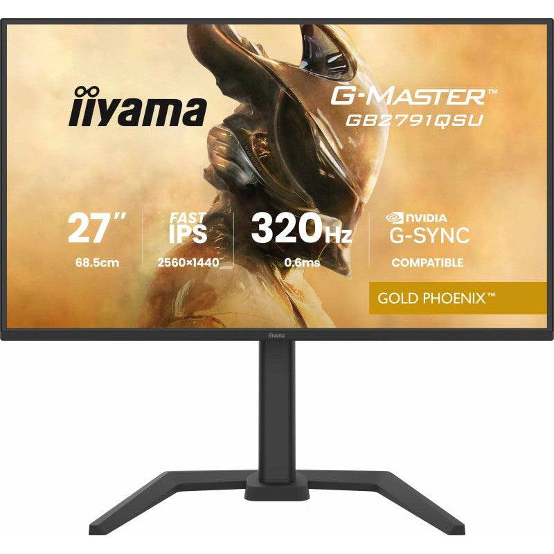iiyama G-MASTER GB2791QSU-B1 écran plat de PC 68,6 cm (27") 2560 x 1440 pixels Wide Quad HD LCD Noir