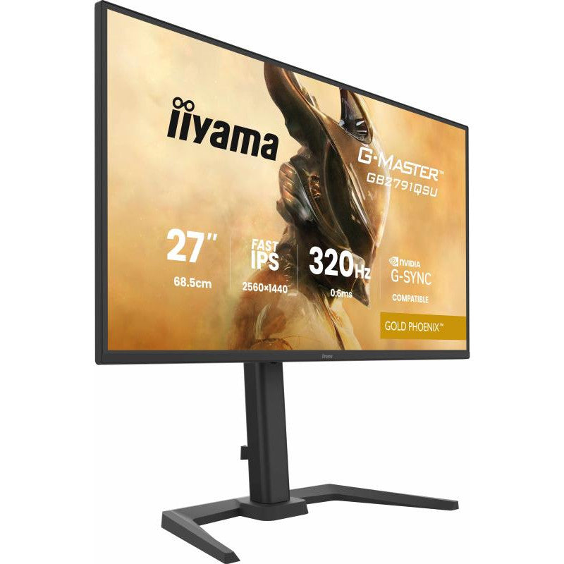 iiyama G-MASTER GB2791QSU-B1 écran plat de PC 68,6 cm (27") 2560 x 1440 pixels Wide Quad HD LCD Noir