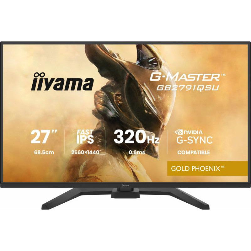 iiyama G-MASTER GB2791QSU-B1 écran plat de PC 68,6 cm (27") 2560 x 1440 pixels Wide Quad HD LCD Noir