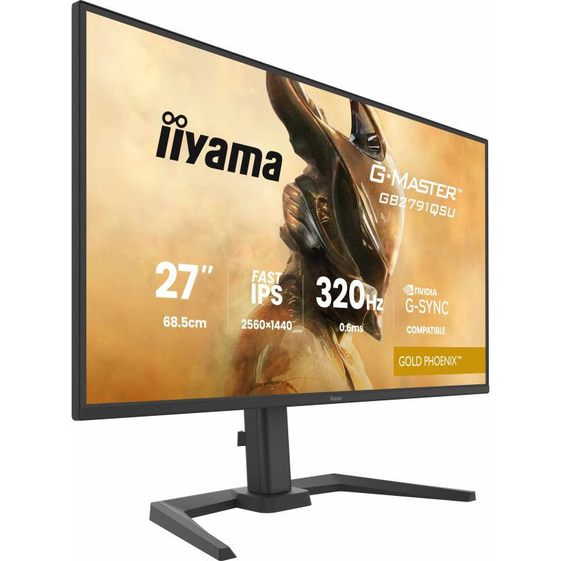 iiyama G-MASTER GB2791QSU-B1 écran plat de PC 68,6 cm (27") 2560 x 1440 pixels Wide Quad HD LCD Noir