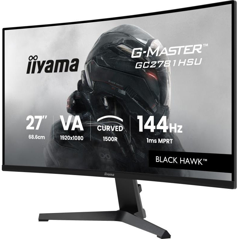 iiyama G-MASTER GC2781HSU-B1 écran plat de PC 68,6 cm (27") 1920 x 1080 pixels Full HD LCD Noir