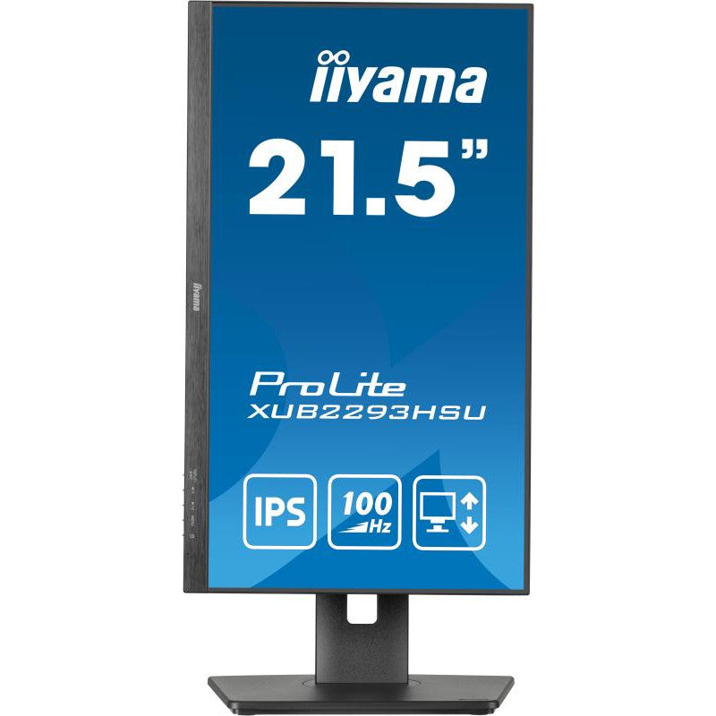 iiyama ProLite XUB2293HSU-B7 écran plat de PC 54,6 cm (21.5") 1920 x 1080 pixels Full HD LED Noir