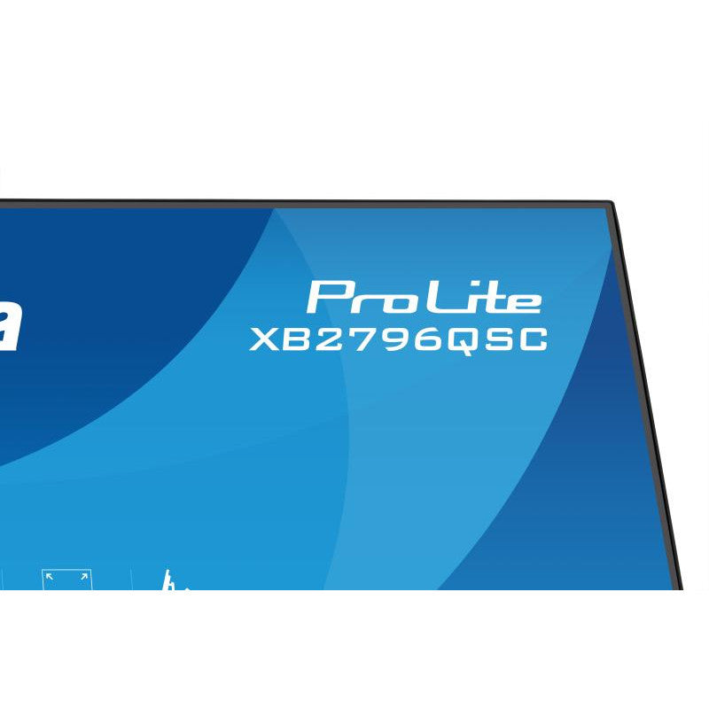 iiyama ProLite XB2796QSC-B1 écran plat de PC 68,6 cm (27") 2560 x 1440 pixels Quad HD LED Noir