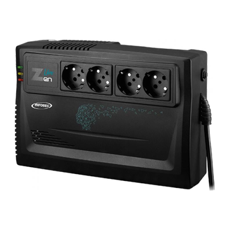 INFOSEC ZEN LIVE 800 - Line interactive- 800 VA