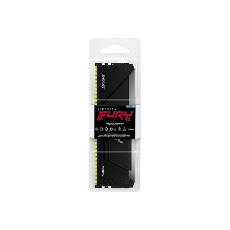 KINGSTON 8G (1x8G) D4 3200Mhz FURY Beast Rgb*KF432C16BB2A/8