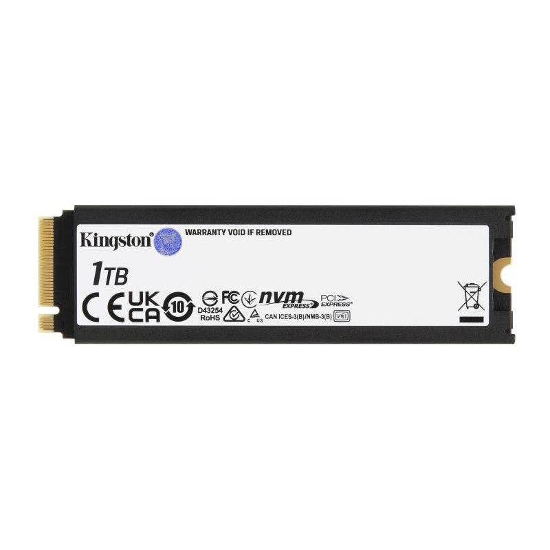 Kingston Technology 1000G RENEGADE PCIe 4.0 NVMe SSD W/ Radiateur de dissipation thermique