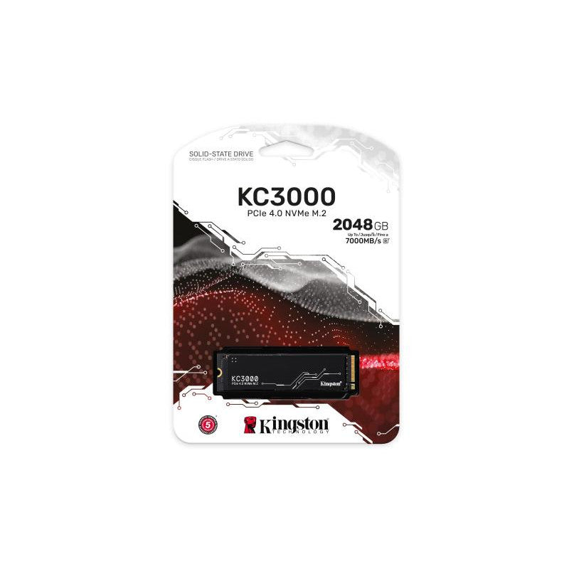 KINGSTON SSD KC3000 2T PCIe 4.0 NVMe M.2 *SKC3000D/2048G