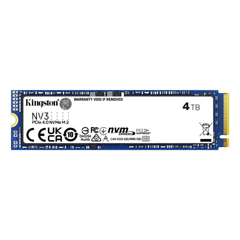 KINGSTON SSD NV3 4000G M.2 NVMe PCIe 4.0 *SNV3S/4000G