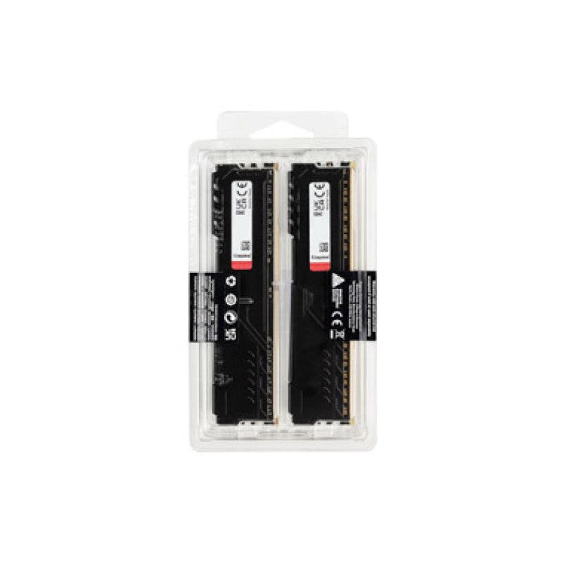 KINGSTON 16G (2x8G) D4 3200Mhz FURY Beast Black