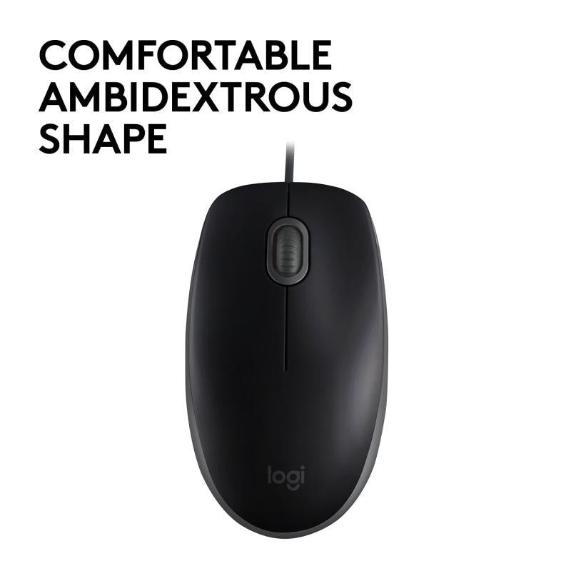 Logitech B110 Silent USB Noir