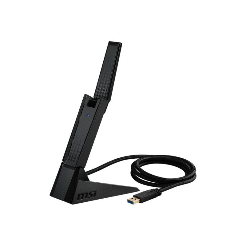 MSI AXE5400 carte réseau WLAN 2402 Mbit/s