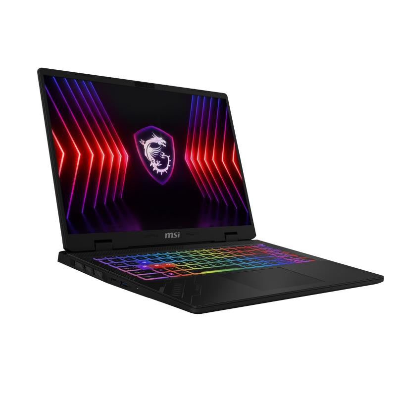 MSI Crosshair 16 HX AI D2XWGKG-012FR Intel Core Ultra 9 275HX Ordinateur portable 40,6 cm (16") Quad HD+ 16 Go DDR5-SDRAM 1 To SSD NVIDIA GeForce RTX 5070 Wi-Fi 6E (802.11ax) Windows 11 Home Gris AZERTY Français
