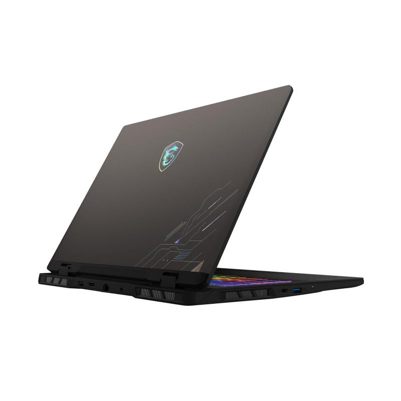 MSI Crosshair 16 HX AI D2XWGKG-012FR Intel Core Ultra 9 275HX Ordinateur portable 40,6 cm (16") Quad HD+ 16 Go DDR5-SDRAM 1 To SSD NVIDIA GeForce RTX 5070 Wi-Fi 6E (802.11ax) Windows 11 Home Gris AZERTY Français