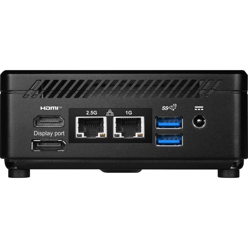 MSI Cubi 5 12M-262BEU 0.66L sized PC Noir i3-1215U