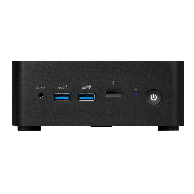 MSI Cubi NUC 1MG-001EU PC/poste de travail Intel Core 7 150U 16 Go DDR5-SDRAM 1 To SSD Windows 11 Pro Mini PC Noir