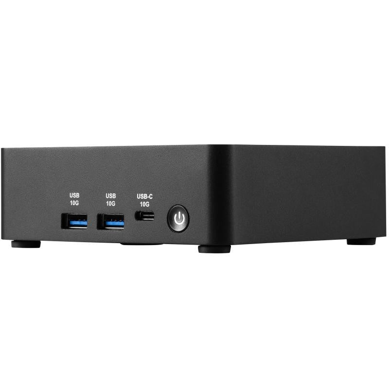MSI Cubi NUC AI 1UMG-007EU Intel Core Ultra 5 125H 8 Go DDR5-SDRAM 512 Go SSD Windows 11 Home Mini PC Noir