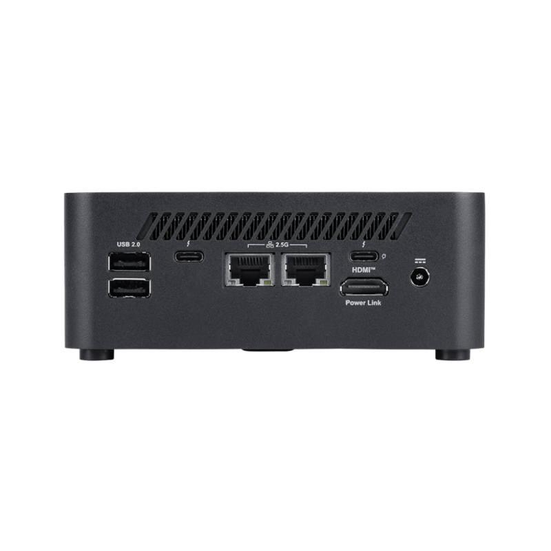 MSI Cubi NUC AI+ 2MG-007EU Copilot+ PC Intel Core Ultra 9 288V 32 Go LPDDR5x-SDRAM 1 To SSD Windows 11 Pro Mini PC Noir