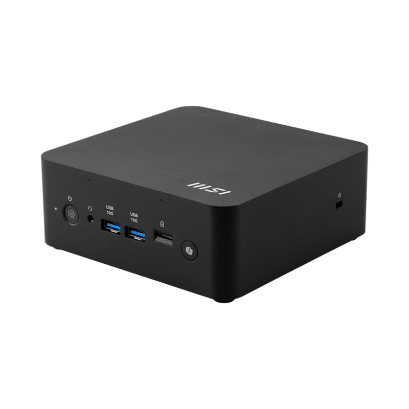 MSI Cubi NUC AI+ 2MG-007EU Copilot+ PC Intel Core Ultra 9 288V 32 Go LPDDR5x-SDRAM 1 To SSD Windows 11 Pro Mini PC Noir