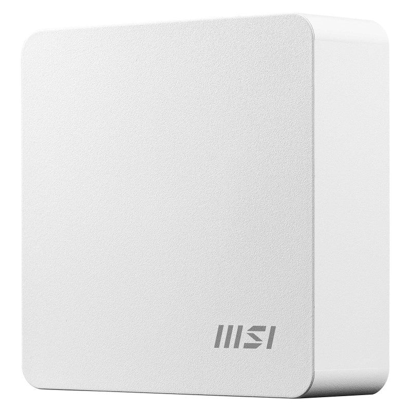 MSI Cubi NUC AI 1UMG-063EU Intel Core Ultra 5 125H 16 Go DDR5-SDRAM 512 Go SSD Windows 11 Home Mini PC Blanc