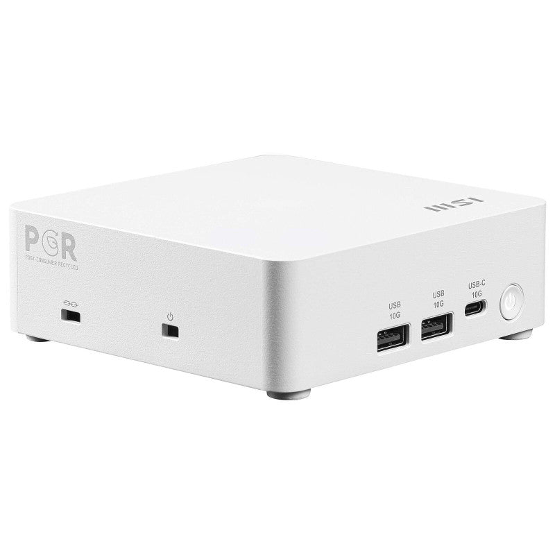 MSI Cubi NUC AI 1UMG-063EU Intel Core Ultra 5 125H 16 Go DDR5-SDRAM 512 Go SSD Windows 11 Home Mini PC Blanc