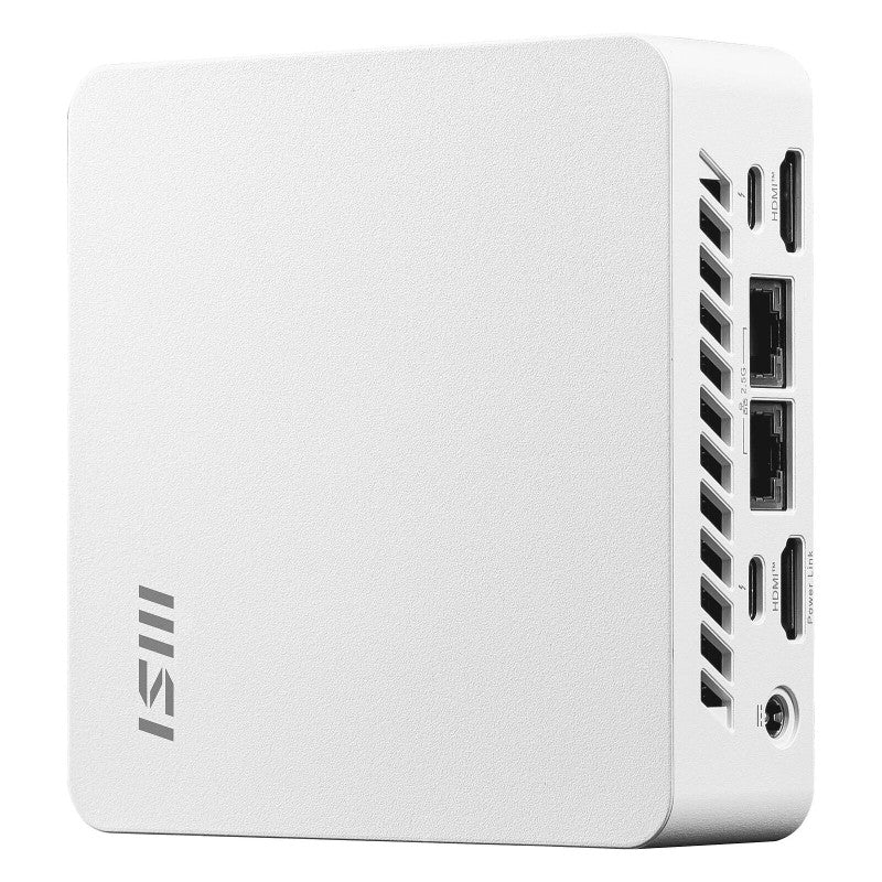 MSI Cubi NUC AI 1UMG-063EU Intel Core Ultra 5 125H 16 Go DDR5-SDRAM 512 Go SSD Windows 11 Home Mini PC Blanc