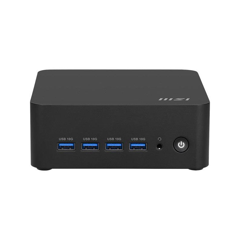 MSI Cubi Z AI 8M-004BEU USFF Noir 8945HS AMD SoC 5,2 GHz Haut-parleurs intégrés