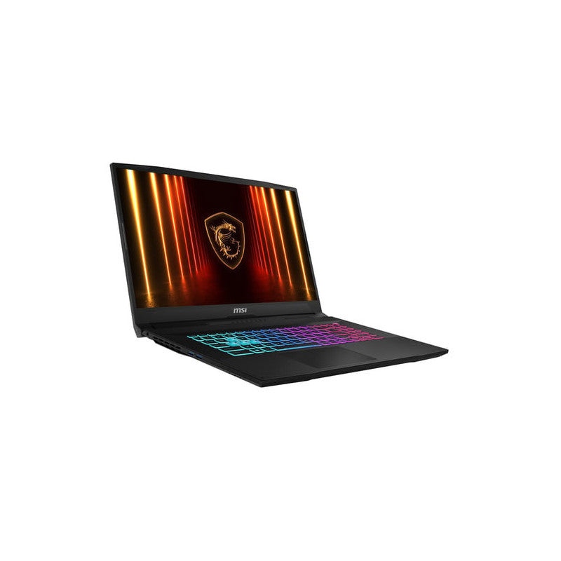 MSI Katana 17 HX B14WGK-013FR Intel® Core? i7 i7-14650HX Ordinateur portable 43,9 cm (17.3") Full HD 16 Go DDR5-SDRAM 1 To SSD NVIDIA GeForce RTX 5070 Wi-Fi 6E (802.11ax) Windows 11 Home Noir