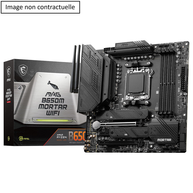 MSI MAG B650M MORTAR WIFI - reconditionné