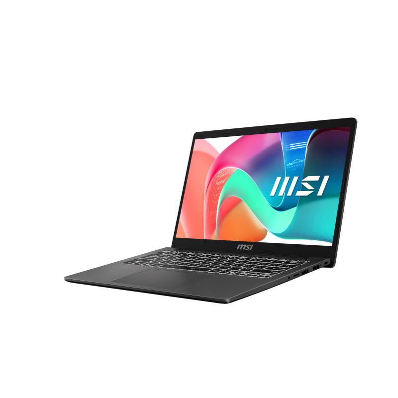 MSI Modern 13 F13MOG-075FR Intel® Core? i5 i5-1334U Ordinateur portable 33,8 cm (13.3") Full HD 16 Go DDR4-SDRAM 512 Go SSD Wi-Fi 6E (802.11ax) Windows 11 Home Gris