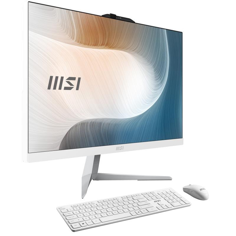 MSI Modern AM242 1M-2222EU Intel Core 3 100U 60,5 cm (23.8") 1920 x 1080 pixels PC All-in-One 8 Go DDR5-SDRAM 512 Go SSD Windows 11 Pro Wi-Fi 6E (802.11ax) Noir