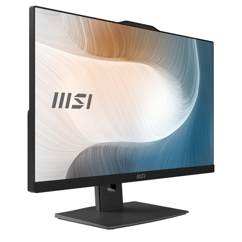 MSI Modern AM242TP 1M-1230EU Intel Core 3 100U 60,5 cm (23.8") 1920 x 1080 pixels Écran tactile PC All-in-One 8 Go DDR5-SDRAM 256 Go SSD Windows 11 Pro Wi-Fi 6E (802.11ax) Noir