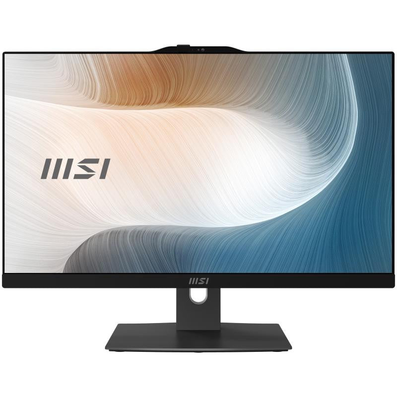 MSI Modern AM242TP 1M-1230EU Intel Core 3 100U 60,5 cm (23.8") 1920 x 1080 pixels Écran tactile PC All-in-One 8 Go DDR5-SDRAM 256 Go SSD Windows 11 Pro Wi-Fi 6E (802.11ax) Noir