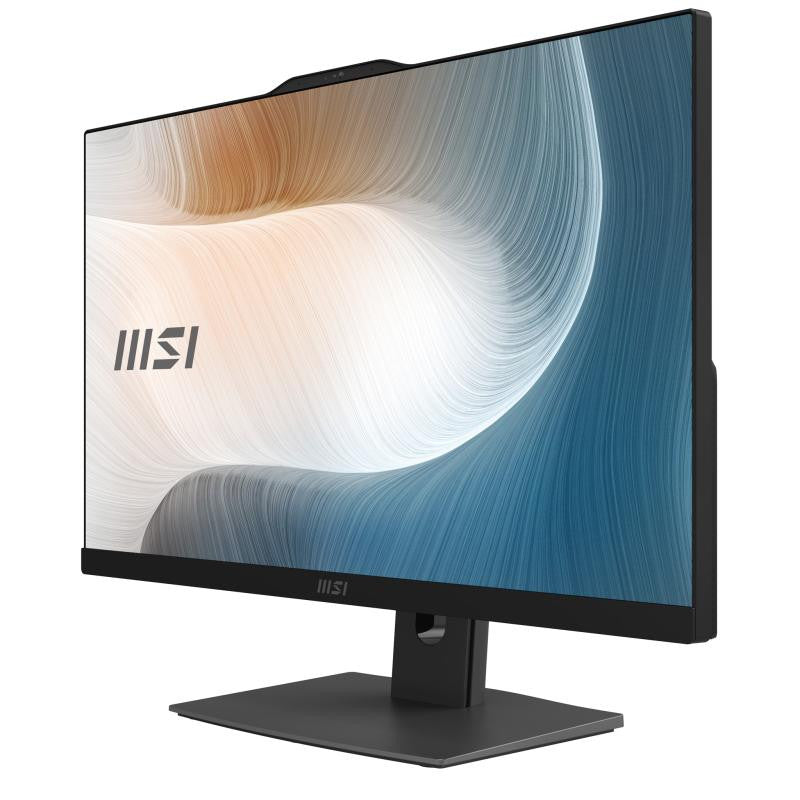 MSI Modern AM242TP 1M-1230EU Intel Core 3 100U 60,5 cm (23.8") 1920 x 1080 pixels Écran tactile PC All-in-One 8 Go DDR5-SDRAM 256 Go SSD Windows 11 Pro Wi-Fi 6E (802.11ax) Noir