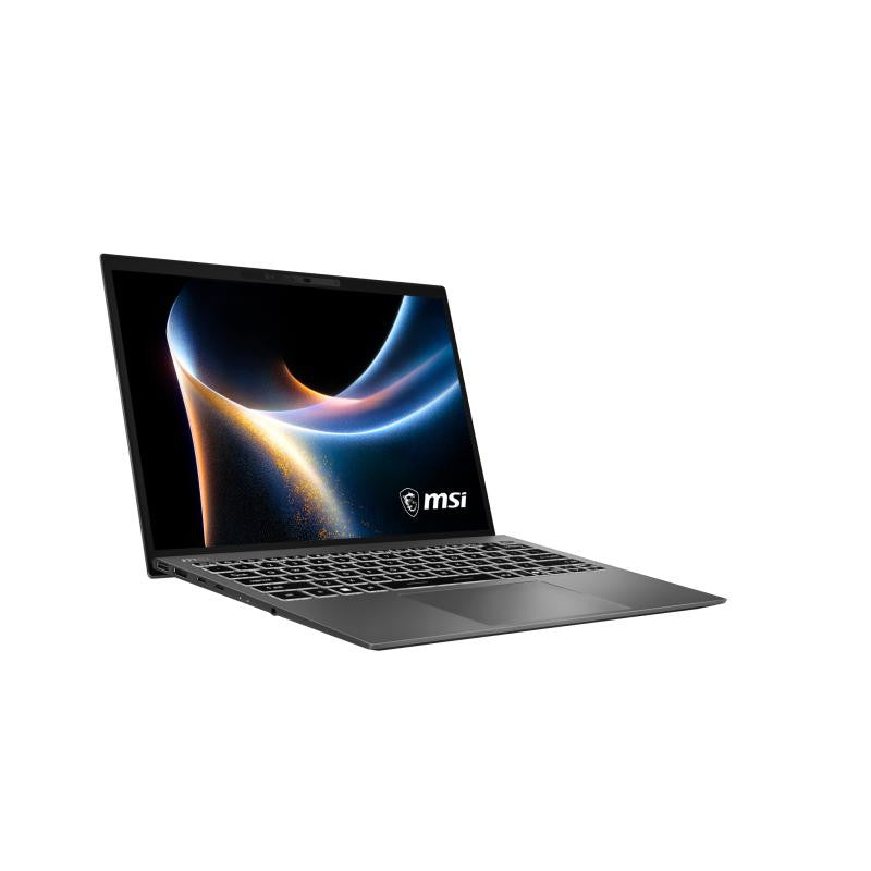 MSI Prestige 13 AI+ A3MG-002FR Copilot+ PC Intel Core Ultra 7 355 Ordinateur portable 33,8 cm (13.3") 2.8K 32 Go LPDDR5x-SDRAM 1 To SSD Wi-Fi 7 (802.11be) Windows 11 Home Gris Français