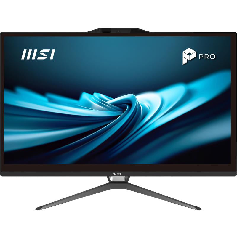 MSI Pro AP222T 14M-428FR Intel® Core? i5 i5-14400 54,6 cm (21.5") 1920 x 1080 pixels Écran tactile PC All-in-One 8 Go DDR4-SDRAM 500 Go SSD Windows 11 Pro Wi-Fi 6E (802.11ax) Noir