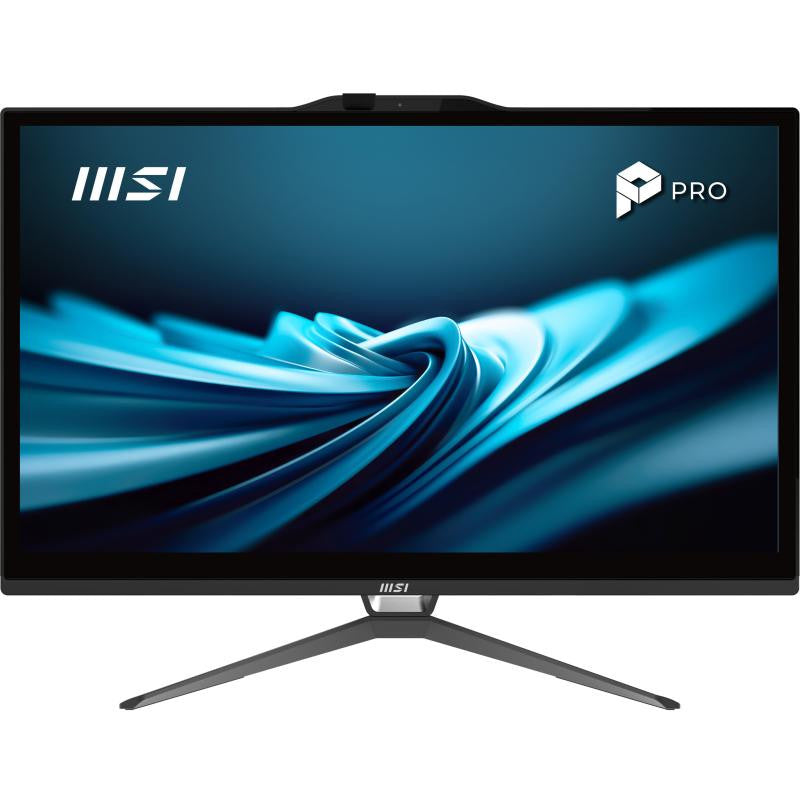 MSI Pro AP222T 14MA-613EU Intel® Core? i3 i3-14100 54,6 cm (21.5") 1920 x 1080 pixels Écran tactile PC All-in-One 8 Go DDR4-SDRAM 512 Go SSD Windows 11 Home Wi-Fi 5 (802.11ac) Noir