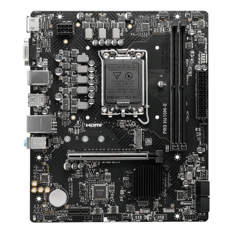 MSI PRO H610M-E DDR5