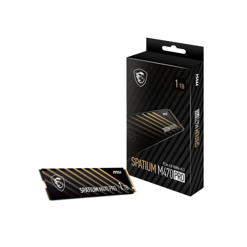 MSI SSD SPATIUM M470 PRO PCIe 4.0 NVMe M.2 1TB