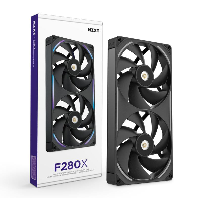 NZXT F280X Boitier PC Ventilateur 14 cm Noir 1 pièce(s)