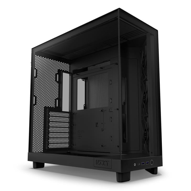 NZXT H6 Flow Blacko