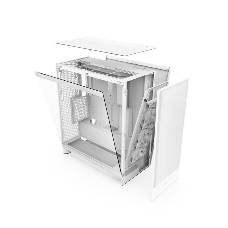 NZXT H7 Flow All white abimé