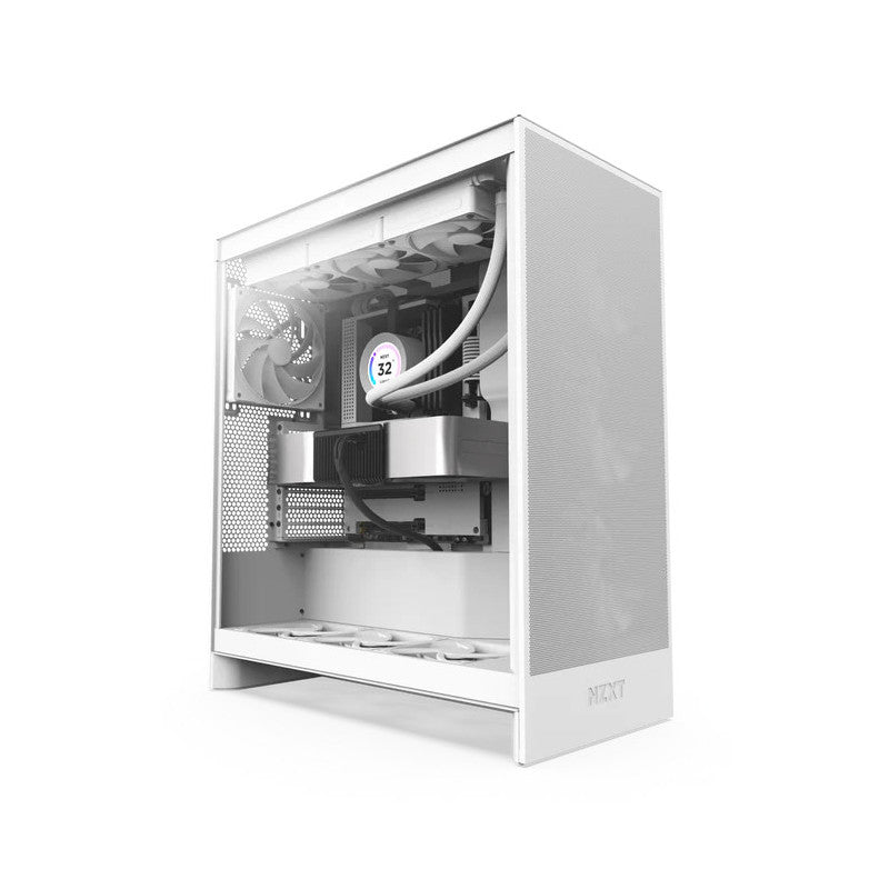 NZXT H7 Flow All white abimé