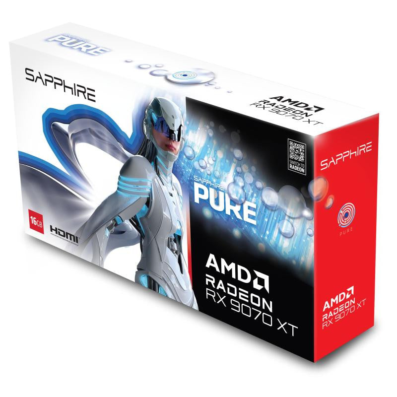 Sapphire PURE Radeon RX 9070 XT AMD 16 Go GDDR6