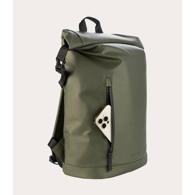 Tucano BKROL15-VM sacoche d'ordinateurs portables 40,6 cm (16") Sac à dos Vert