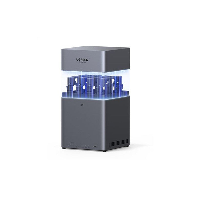 Ugreen DH4300 Plus NAS Mini Tower 8 Go LPPDDR4X UGOS Pro Gris