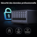 Ugreen 35127B serveur de stockage NAS Bureau Intel® Core? i5 i5-1235U 8 Go DDR5 0 To UGOS Pro Gris
